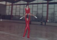 CHRISTINE - patineuse artistique de couple sur glace - Paris